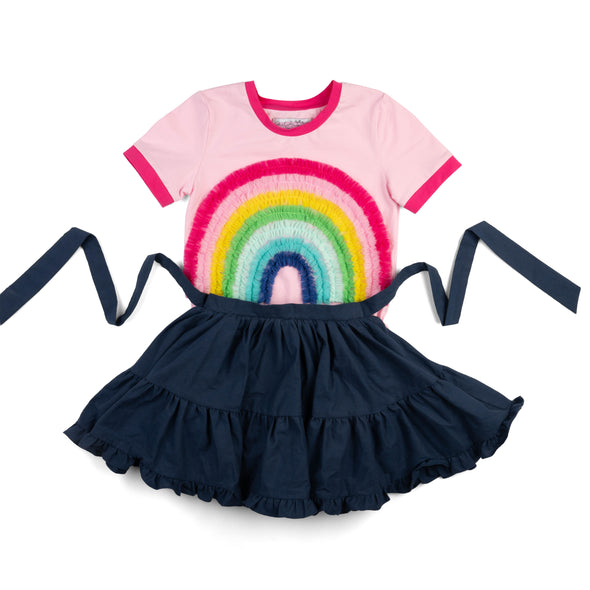 Navy Bloomer Skirt