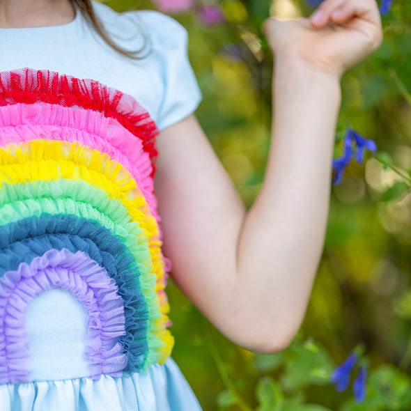 PREORDER - The OG Rainbow Dress in Linen
