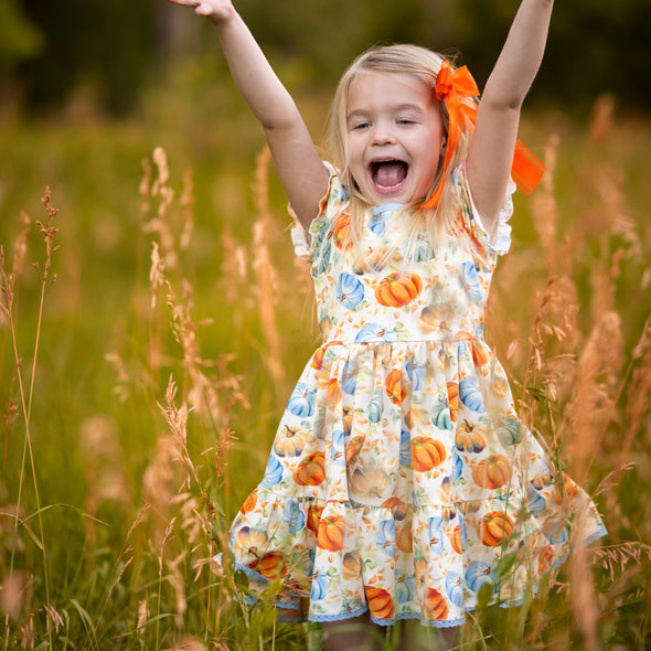 Market Dress - Hello Pumpkin