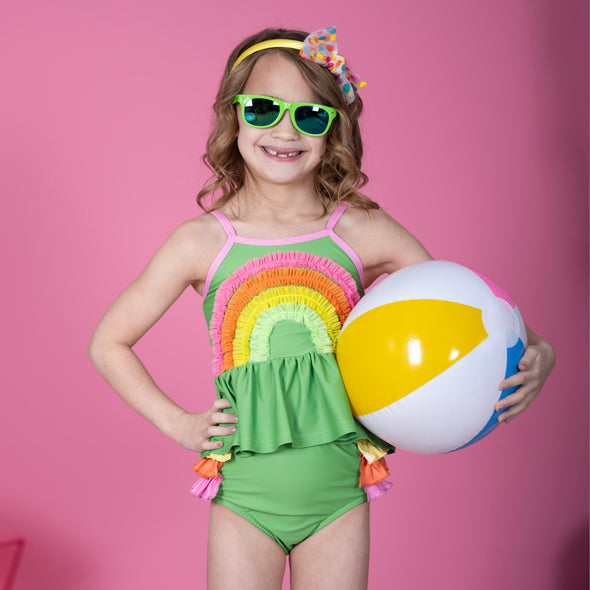 PREORDER - Island Time Rainbow Tankini