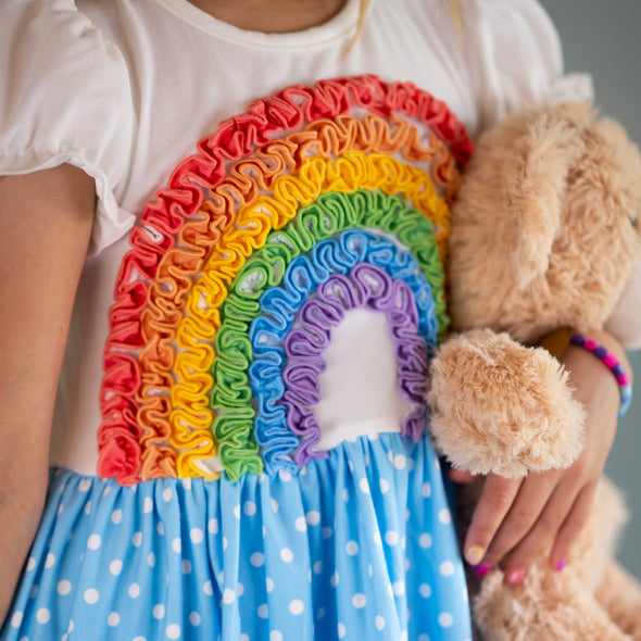 Traditional Rainbow Lounge Gown