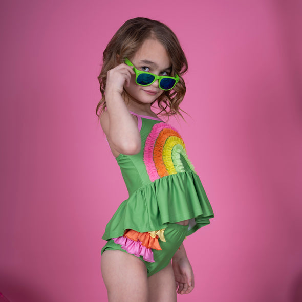 PREORDER - Island Time Rainbow Tankini