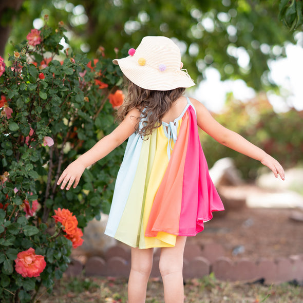 Chiffon Tunic Set - Summer Sherbet