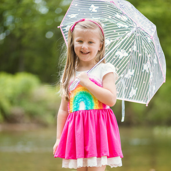 Rainbow Bright Dress in Knit