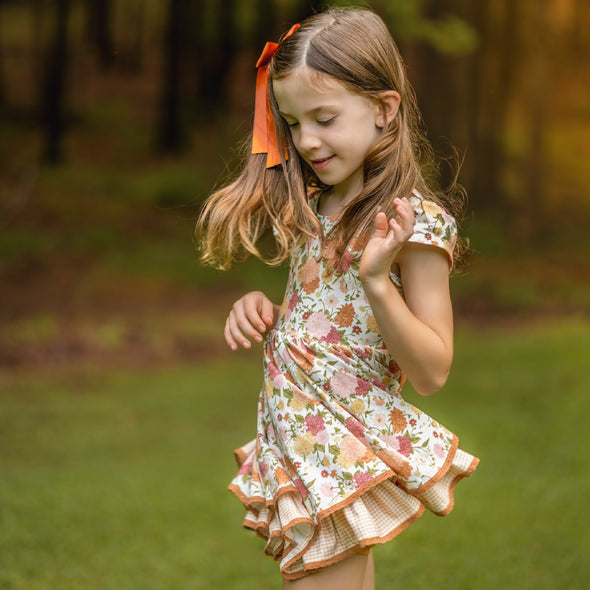 PRESALE - Lucy Dress - Amber Blossoms