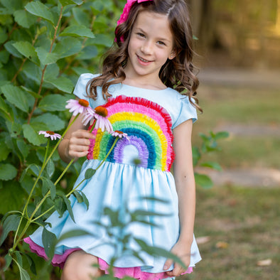 PREORDER - The OG Rainbow Dress in Linen