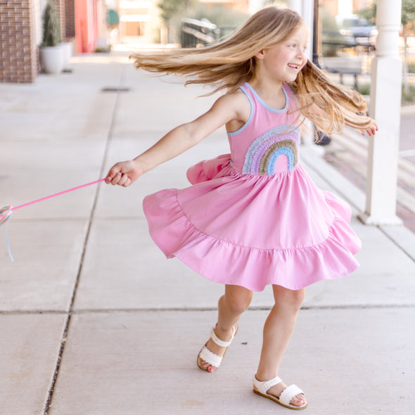 PRESALE - Rainbow Dress  - Sidewalk Chalk
