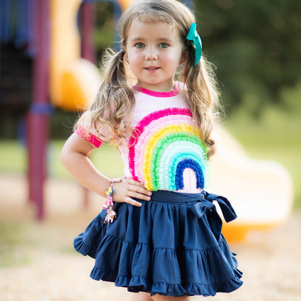 Rainbow T-shirt - Pink