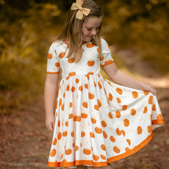 Gorgeous the Fox - Charmer Dress - Pumpkin Season