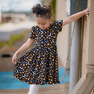 Gorgeous the Fox - Bohemian Dress - Bats & Stars