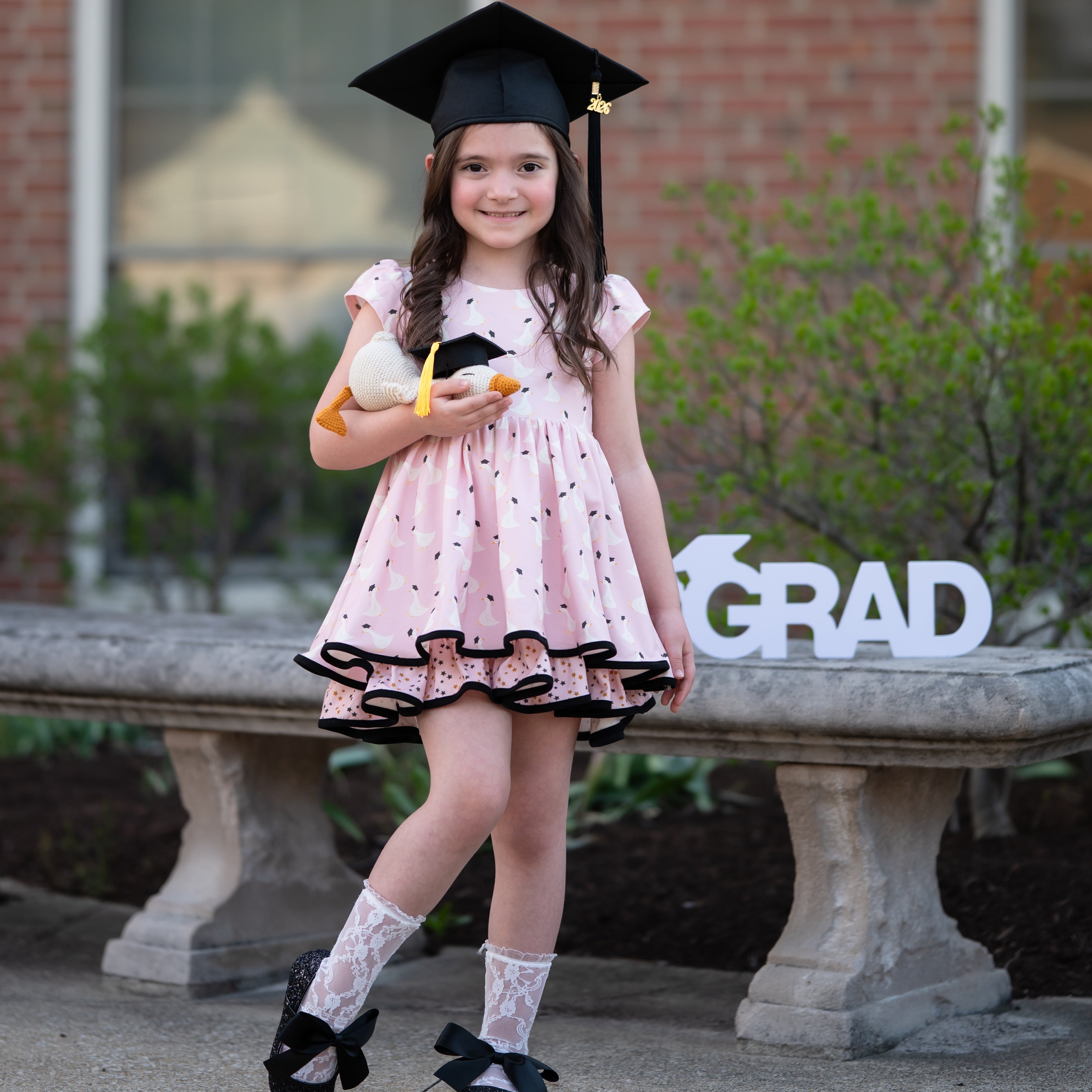 Lucy Dress - Top of the Class Graduation Goose Girl August Lucy Dress - Top of the Class Graduation Goose Girl August